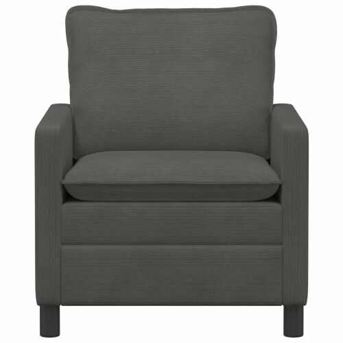 Sofa Tamnosiva 76 x 81 x 87,5 cm Tkanina - Tamnosiva 60 cm Cijena