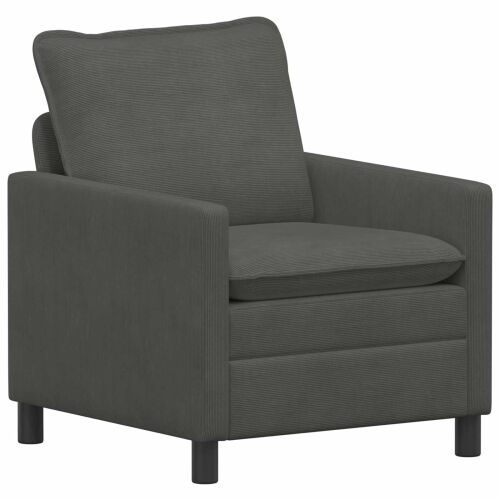 Sofa Tamnosiva 76 x 81 x 87,5 cm Tkanina - Tamnosiva 60 cm Cijena