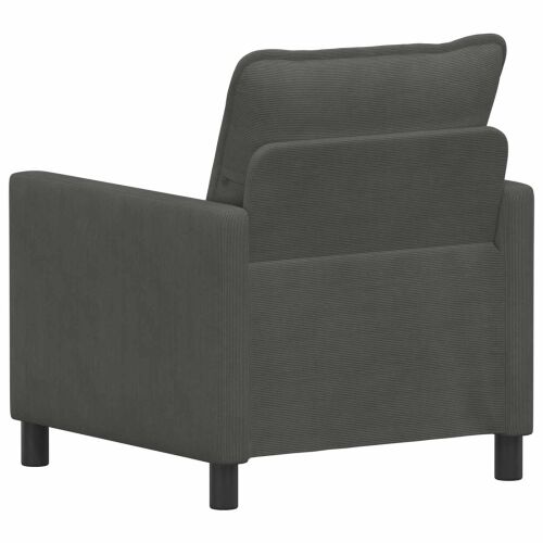 Sofa Tamnosiva 76 x 81 x 87,5 cm Tkanina - Tamnosiva 60 cm Cijena