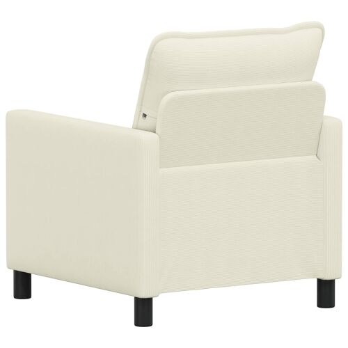 Sofa Krem 76 x 81 x 87,5 cm Tkanina - Krem 60 cm Cijena