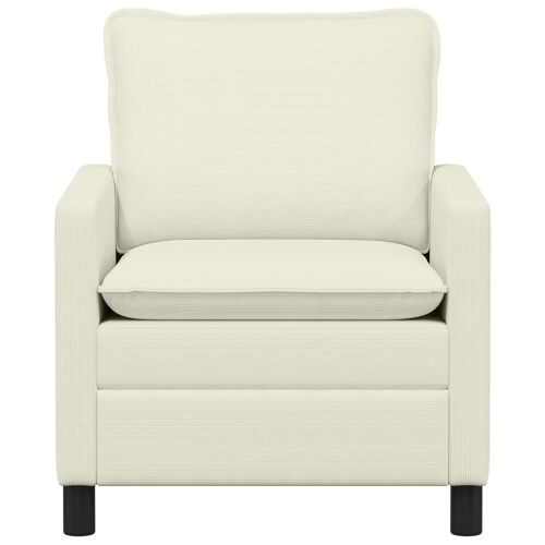 Sofa Krem 76 x 81 x 87,5 cm Tkanina - Krem 60 cm Cijena