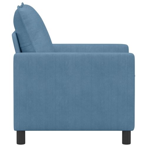 Sofa Plava 76 x 81 x 87,5 cm Tkanina - Plava 60 cm Cijena