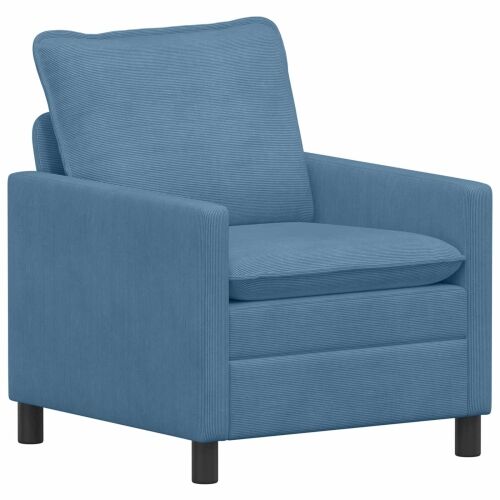 Sofa Plava 76 x 81 x 87,5 cm Tkanina - Plava 60 cm Cijena