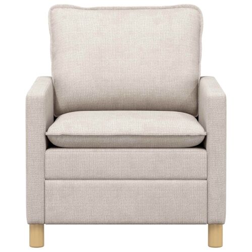 Sofa Krem 76 x 81 x 87,5 cm Poliester - Krem 60 cm Cijena