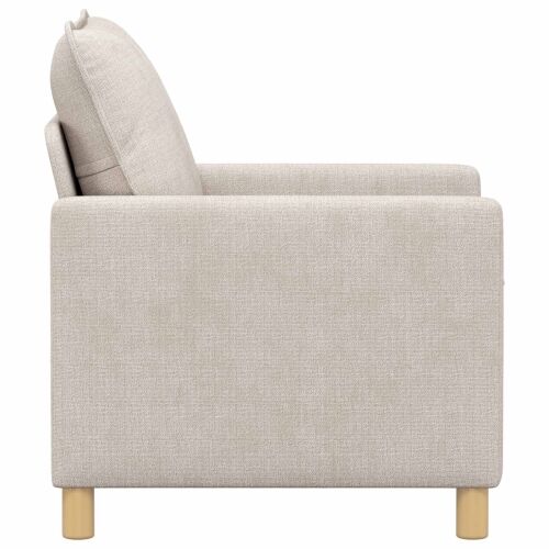 Sofa Krem 76 x 81 x 87,5 cm Poliester - Krem 60 cm Cijena