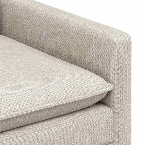 Sofa Krem 76 x 81 x 87,5 cm Poliester - Krem 60 cm Cijena