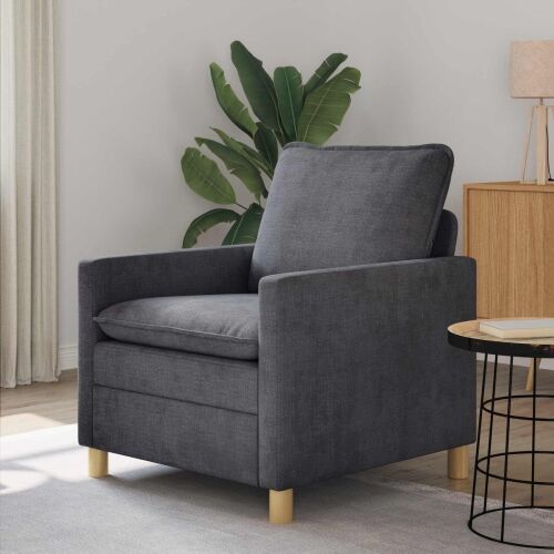 Sofa Tamnosiva 76 x 81 x 87,5 cm Poliester - Tamnosiva 60 cm Cijena
