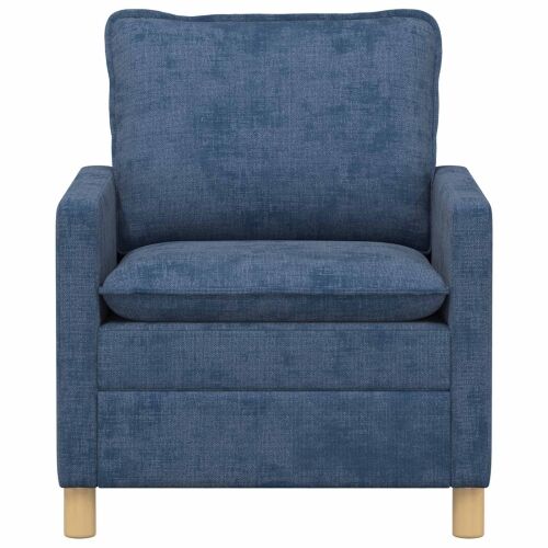 Sofa Plava 76 x 81 x 87,5 cm Poliester - Plava 60 cm Cijena