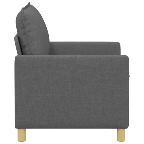 Sofa Tamnosiva 126 x 81 x 87,5 cm Tkanina - Tamnosiva 110 cm Cijena