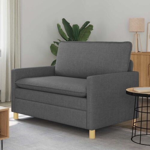 Sofa Tamnosiva 126 x 81 x 87,5 cm Tkanina - Tamnosiva 110 cm Cijena