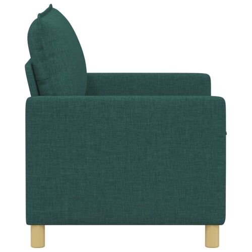 Sofa Tamnozelena 126 x 81 x 87,5 cm Tkanina - Tamnozelena 110 cm Cijena