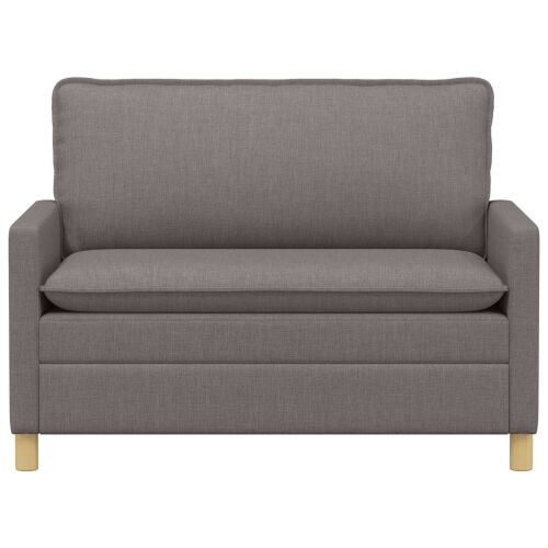 Sofa Sivosmeđa 126 x 81 x 87,5 cm Tkanina - Sivosmeđa 110 cm Cijena