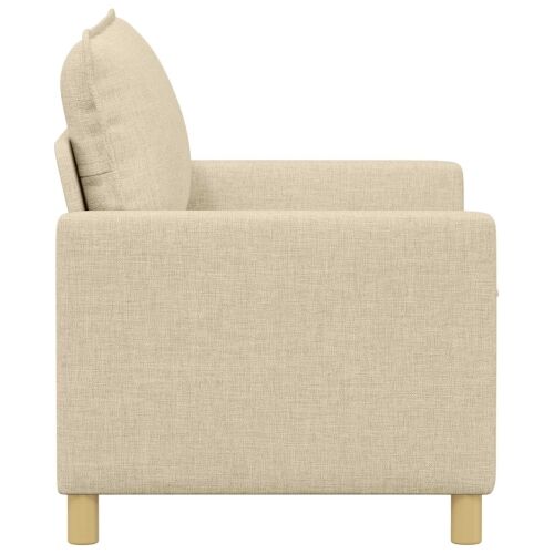 Sofa Krem 126 x 81 x 87,5 cm Tkanina - Krem 110 cm Cijena