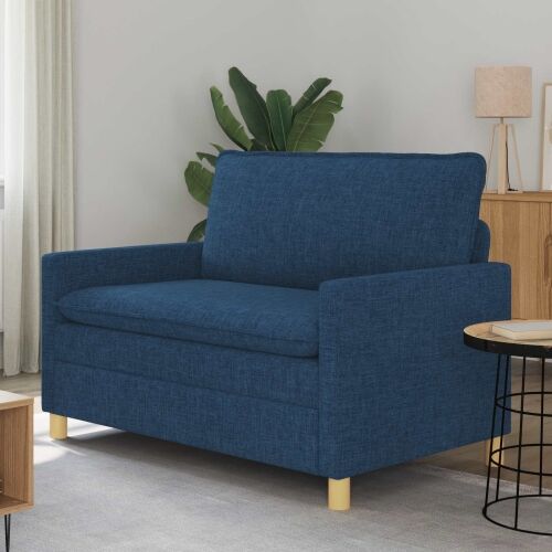 Sofa Plava 126 x 81 x 87,5 cm Tkanina - Plava 110 cm Cijena
