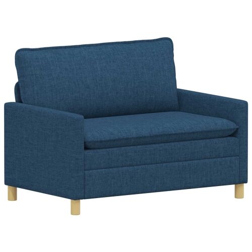 Sofa Plava 126 x 81 x 87,5 cm Tkanina - Plava 110 cm Cijena