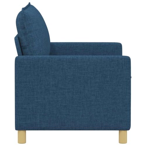Sofa Plava 126 x 81 x 87,5 cm Tkanina - Plava 110 cm Cijena