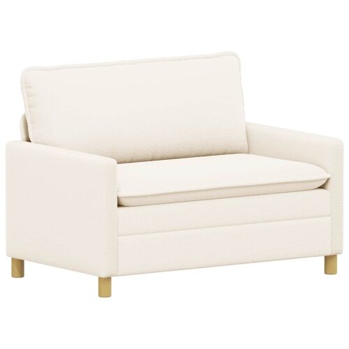 Sofa Krem 126 x 81 x 87,5 cm Tkanina - Krem 110 cm Cijena