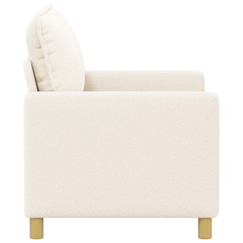 Sofa Krem 126 x 81 x 87,5 cm Tkanina - Krem 110 cm Cijena