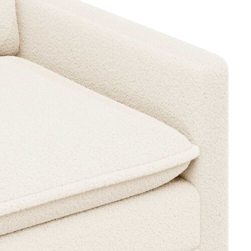 Sofa Krem 126 x 81 x 87,5 cm Tkanina - Krem 110 cm Cijena