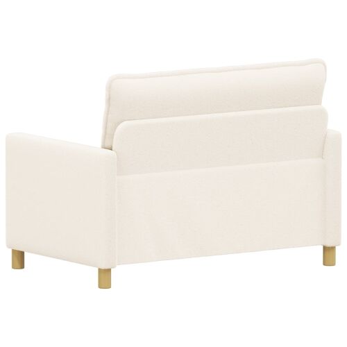 Sofa Krem 126 x 81 x 87,5 cm Tkanina - Krem 110 cm Cijena