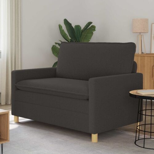 Sofa Tamnosiva 126 x 81 x 87,5 cm Tkanina - Tamnosiva 110 cm Cijena