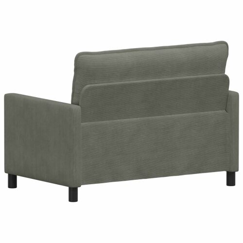 Sofa Svjetlosiva 126 x 81 x 87,5 cm Tkanina - Svjetlosiva 110 cm Cijena