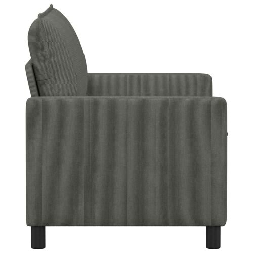 Sofa Tamnosiva 126 x 81 x 87,5 cm Tkanina - Tamnosiva 110 cm Cijena