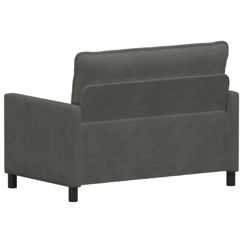 Sofa Tamnosiva 126 x 81 x 87,5 cm Tkanina - Tamnosiva 110 cm Cijena