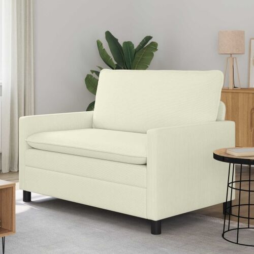 Sofa Krem 126 x 81 x 87,5 cm Tkanina - Krem 110 cm Cijena