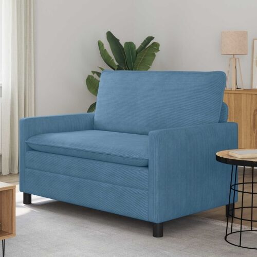 Sofa Plava 126 x 81 x 87,5 cm Tkanina - Plava 110 cm Cijena