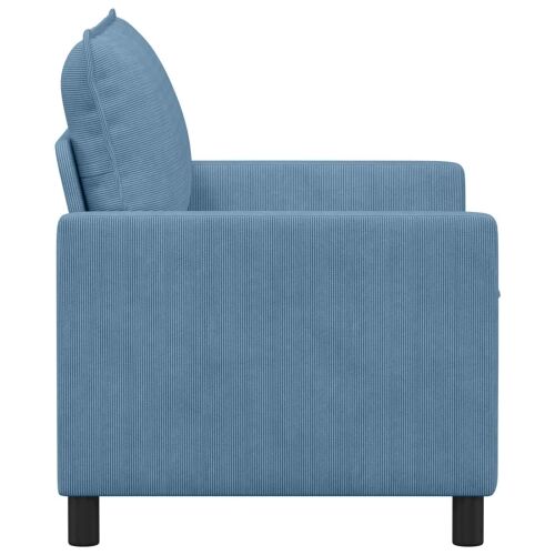 Sofa Plava 126 x 81 x 87,5 cm Tkanina - Plava 110 cm Cijena
