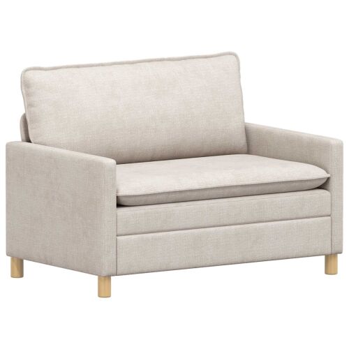Sofa Krem 126 x 81 x 87,5 cm Poliester - Krem 110 cm Cijena