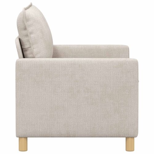 Sofa Krem 126 x 81 x 87,5 cm Poliester - Krem 110 cm Cijena