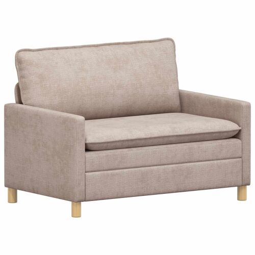 Sofa Bež 126 x 81 x 87,5 cm Poliester - Bež 110 cm Cijena