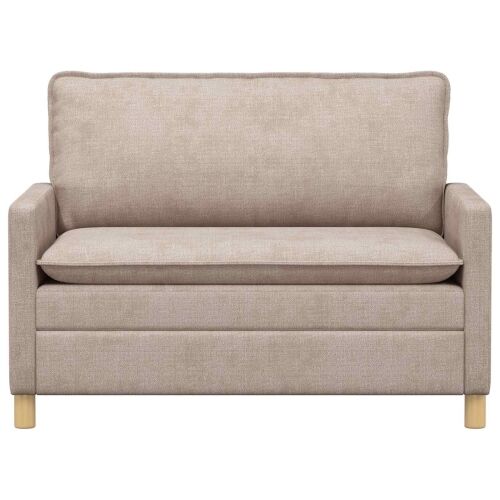 Sofa Bež 126 x 81 x 87,5 cm Poliester - Bež 110 cm Cijena