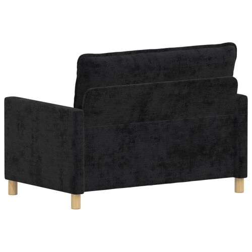 Sofa Crna 126 x 81 x 87,5 cm Poliester - Crna 110 cm Cijena