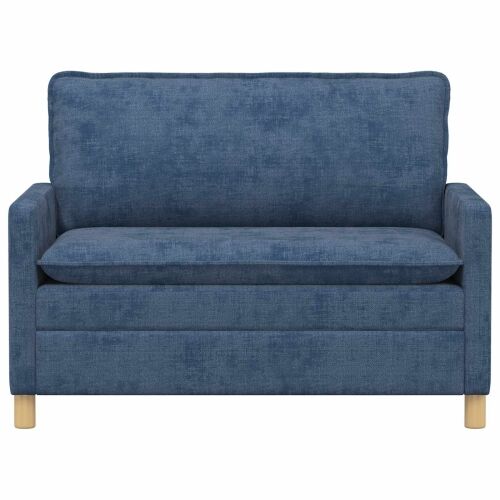 Sofa Plava 126 x 81 x 87,5 cm Poliester - Plava 110 cm Cijena