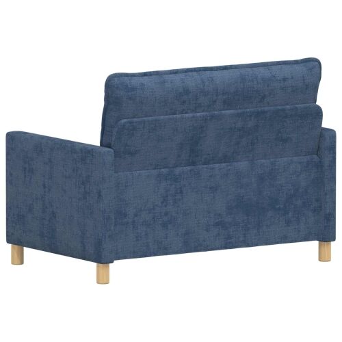 Sofa Plava 126 x 81 x 87,5 cm Poliester - Plava 110 cm Cijena