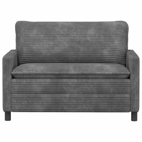 Sofa Svjetlosiva 126 x 81 x 87,5 cm Poliester - Svjetlosiva 110 cm Cijena