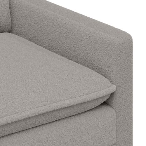 Sofa Svjetlosiva 156 x 81 x 87,5 cm Tkanina - Svjetlosiva 140 cm Cijena