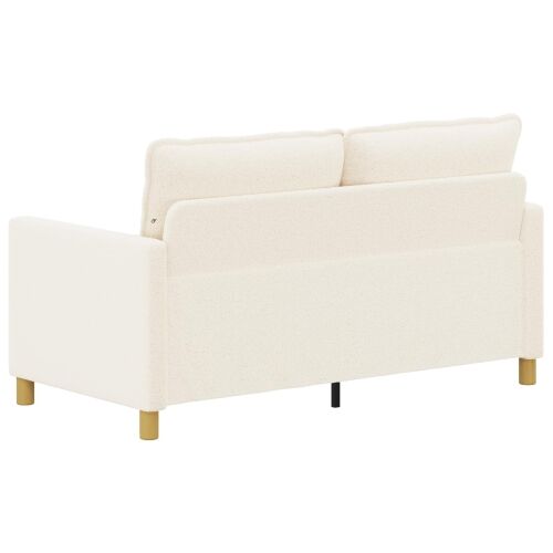 Sofa Krem 156 x 81 x 87,5 cm Tkanina - Krem 140 cm Cijena