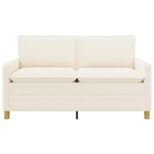 Sofa Krem 156 x 81 x 87,5 cm Tkanina - Krem 140 cm Cijena