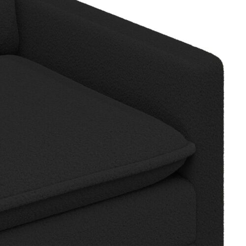 Sofa Crna 156 x 81 x 87,5 cm Tkanina - Crna 140 cm Cijena