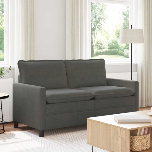 Sofa Tamnosiva 156 x 81 x 87,5 cm Tkanina - Tamnosiva 140 cm Cijena