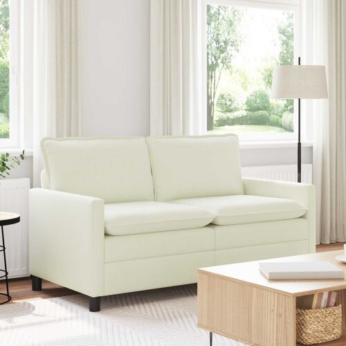 Sofa Krem 156 x 81 x 87,5 cm Tkanina - Krem 140 cm Cijena