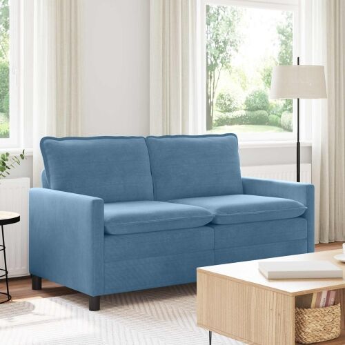 Sofa Plava 156 x 81 x 87,5 cm Tkanina - Plava 140 cm Cijena