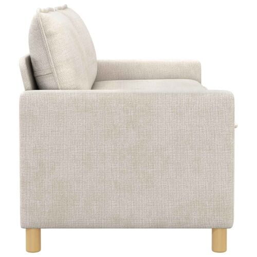 Sofa Krem 156 x 81 x 87,5 cm Poliester - Krem 140 cm Cijena