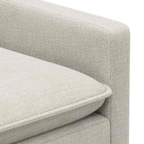 Sofa Krem 156 x 81 x 87,5 cm Poliester - Krem 140 cm Cijena