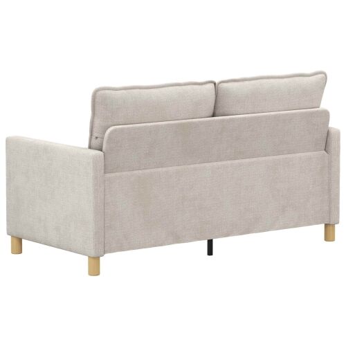 Sofa Krem 156 x 81 x 87,5 cm Poliester - Krem 140 cm Cijena