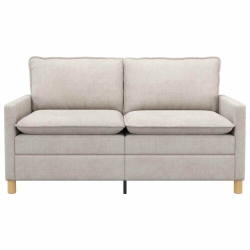 Sofa Krem 156 x 81 x 87,5 cm Poliester - Krem 140 cm Cijena
